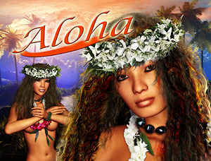 Aloha Postcard
